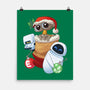 Stocking Stuffer Robot Friends-None-Matte-Poster-DoOomcat