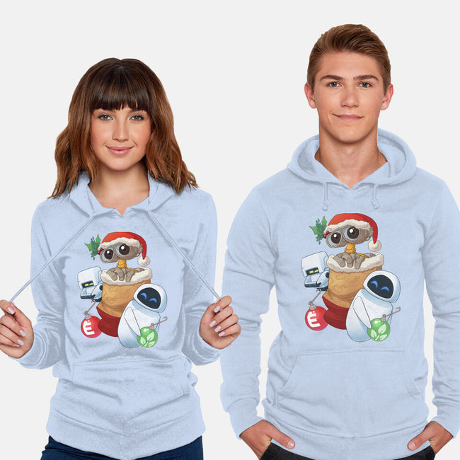 Stocking Stuffer Robot Friends-Unisex-Pullover-Sweatshirt-DoOomcat