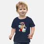 Stocking Stuffer Robot Friends-Baby-Basic-Tee-DoOomcat