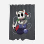 Stocking Stuffer Knight-None-Polyester-Shower Curtain-DoOomcat