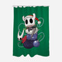 Stocking Stuffer Knight-None-Polyester-Shower Curtain-DoOomcat