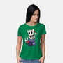 Stocking Stuffer Knight-Womens-Basic-Tee-DoOomcat