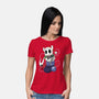 Stocking Stuffer Knight-Womens-Basic-Tee-DoOomcat