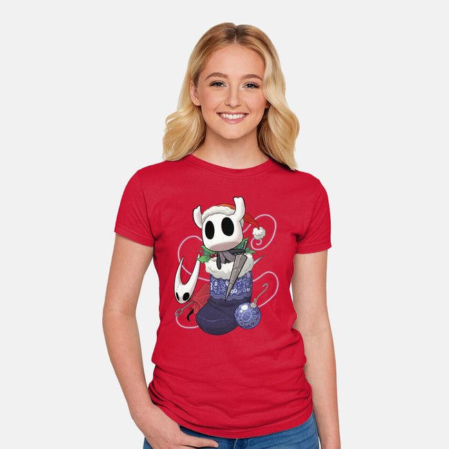 Stocking Stuffer Knight-Womens-Fitted-Tee-DoOomcat