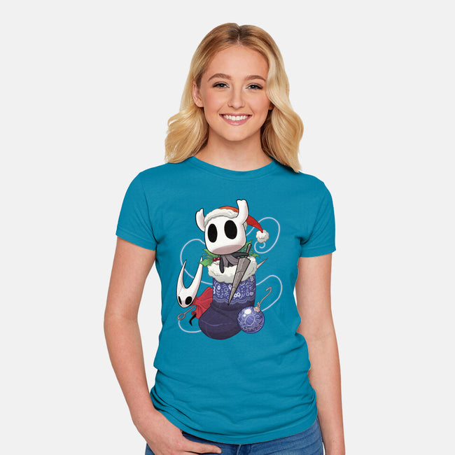 Stocking Stuffer Knight-Womens-Fitted-Tee-DoOomcat