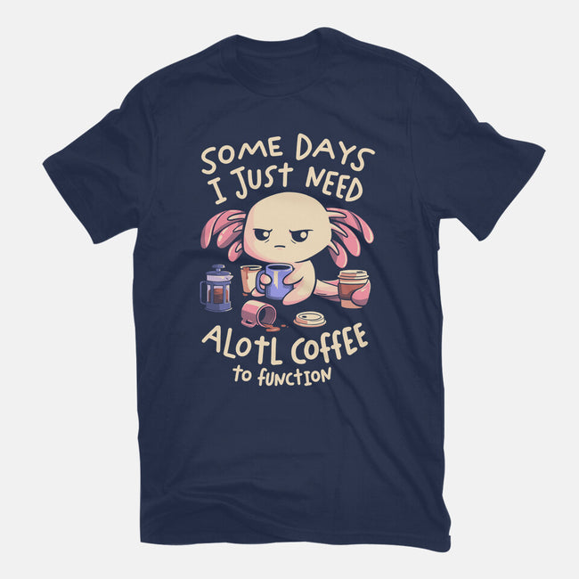 Alotl Coffee-Womens-Fitted-Tee-koalastudio