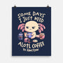Alotl Coffee-None-Matte-Poster-koalastudio