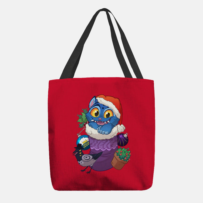 Stocking Stuffer Derpy-None-Basic Tote-Bag-DoOomcat