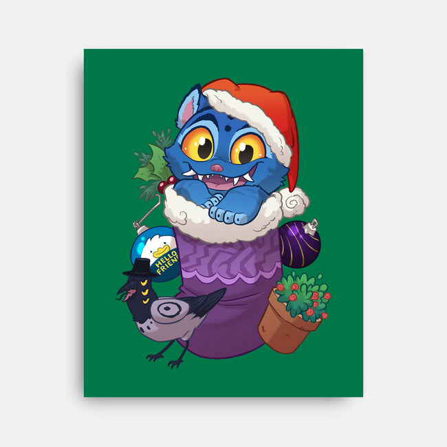 Stocking Stuffer Derpy-None-Stretched-Canvas-DoOomcat