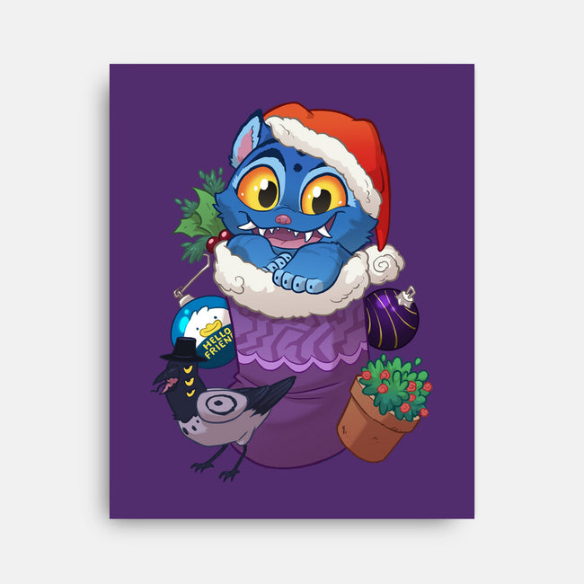 Stocking Stuffer Derpy-None-Stretched-Canvas-DoOomcat