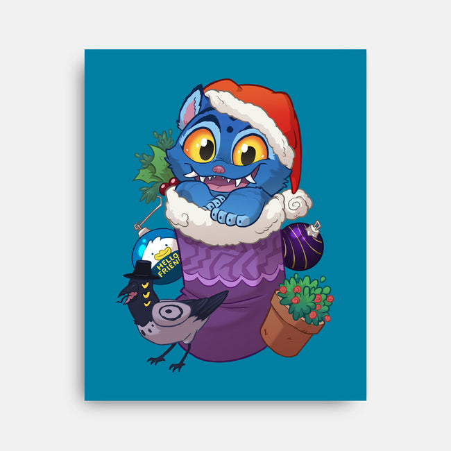 Stocking Stuffer Derpy-None-Stretched-Canvas-DoOomcat