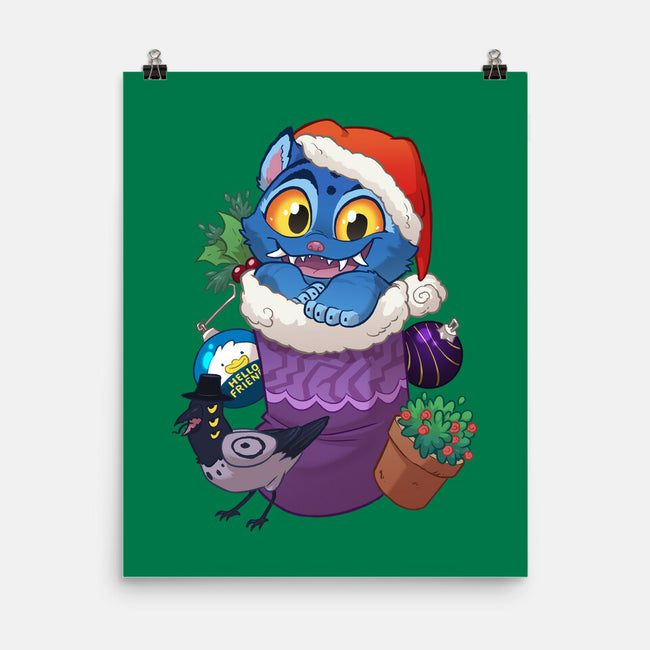 Stocking Stuffer Derpy-None-Matte-Poster-DoOomcat
