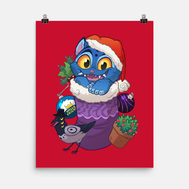 Stocking Stuffer Derpy-None-Matte-Poster-DoOomcat