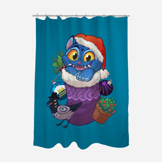 Stocking Stuffer Derpy-None-Polyester-Shower Curtain-DoOomcat