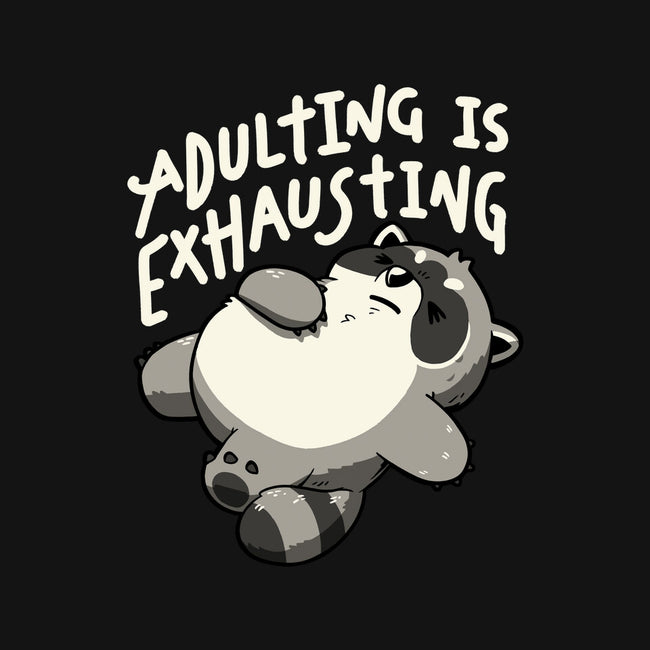 Adulting Is Exhausting-None-Polyester-Shower Curtain-koalastudio