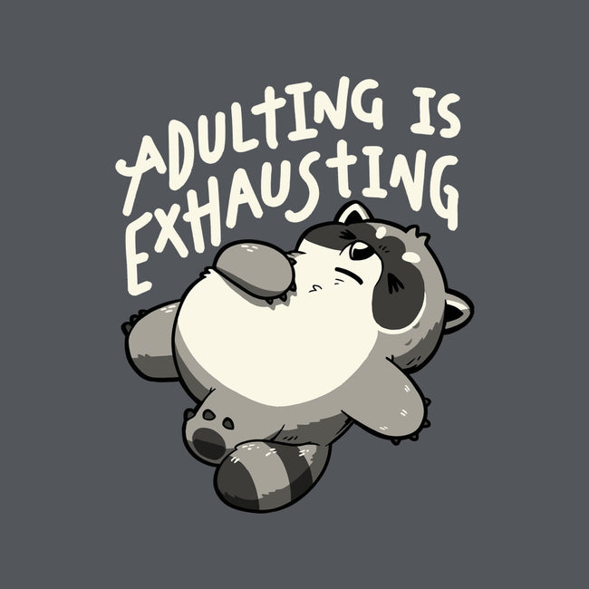 Adulting Is Exhausting-None-Adjustable Tote-Bag-koalastudio