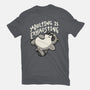 Adulting Is Exhausting-Womens-Fitted-Tee-koalastudio