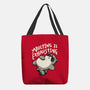 Adulting Is Exhausting-None-Basic Tote-Bag-koalastudio