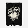Adulting Is Exhausting-None-Polyester-Shower Curtain-koalastudio