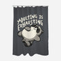 Adulting Is Exhausting-None-Polyester-Shower Curtain-koalastudio
