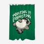 Adulting Is Exhausting-None-Polyester-Shower Curtain-koalastudio