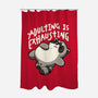Adulting Is Exhausting-None-Polyester-Shower Curtain-koalastudio