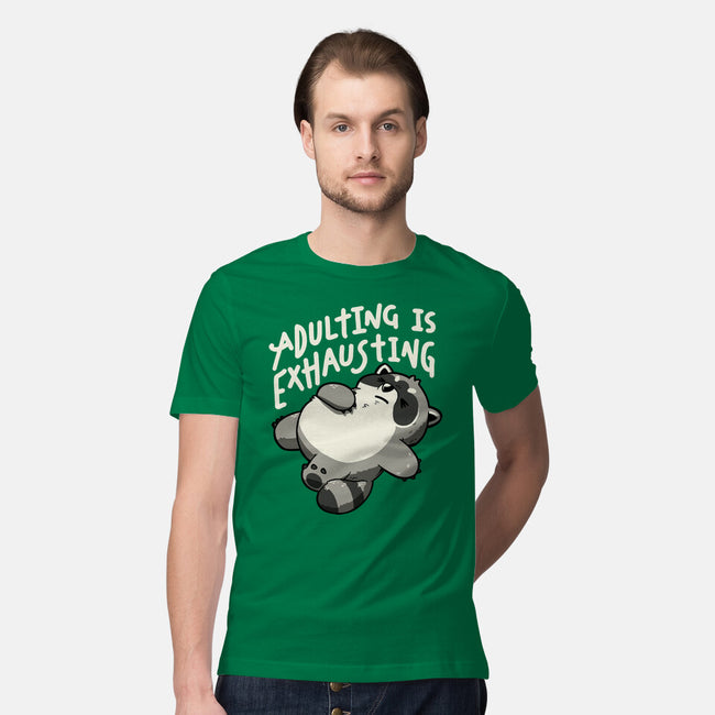 Adulting Is Exhausting-Mens-Premium-Tee-koalastudio