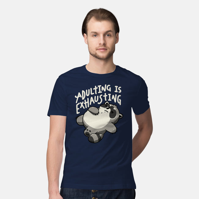 Adulting Is Exhausting-Mens-Premium-Tee-koalastudio