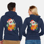 Stocking Stuffer Adventurous-Unisex-Zip-Up-Sweatshirt-DoOomcat