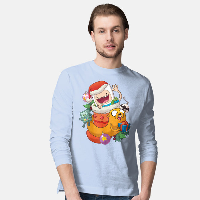 Stocking Stuffer Adventurous-Mens-Long Sleeved-Tee-DoOomcat