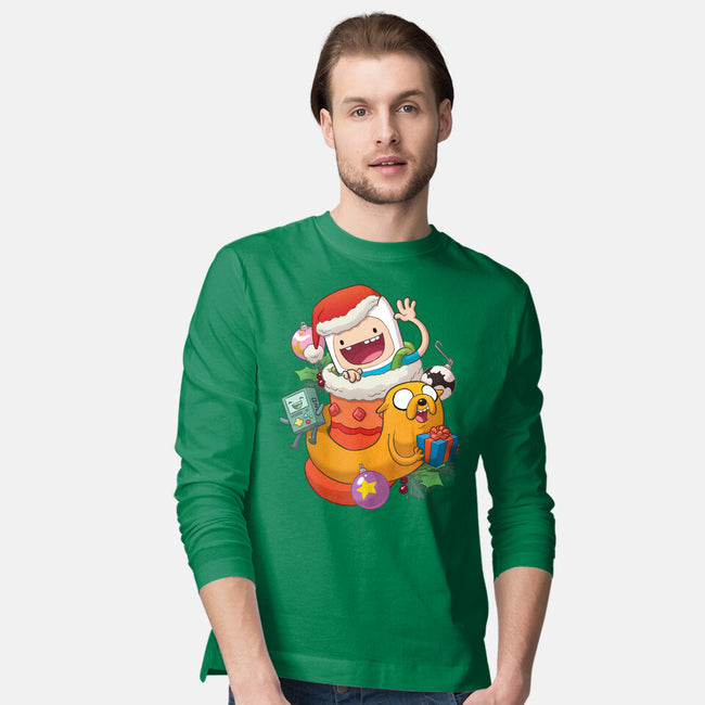 Stocking Stuffer Adventurous-Mens-Long Sleeved-Tee-DoOomcat