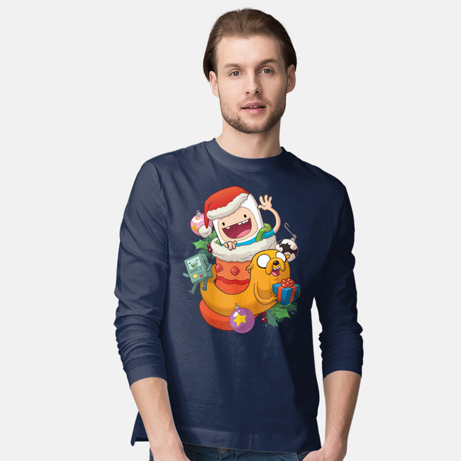 Stocking Stuffer Adventurous-Mens-Long Sleeved-Tee-DoOomcat