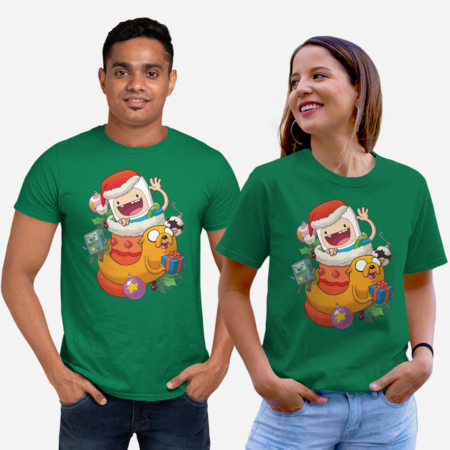 Stocking Stuffer Adventurous-Unisex-Basic-Tee-DoOomcat