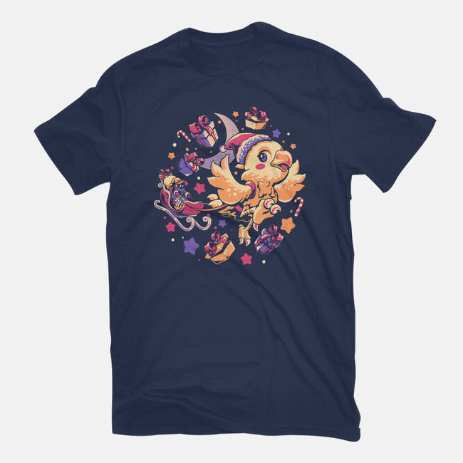 Christmas Express-Womens-Fitted-Tee-eduely