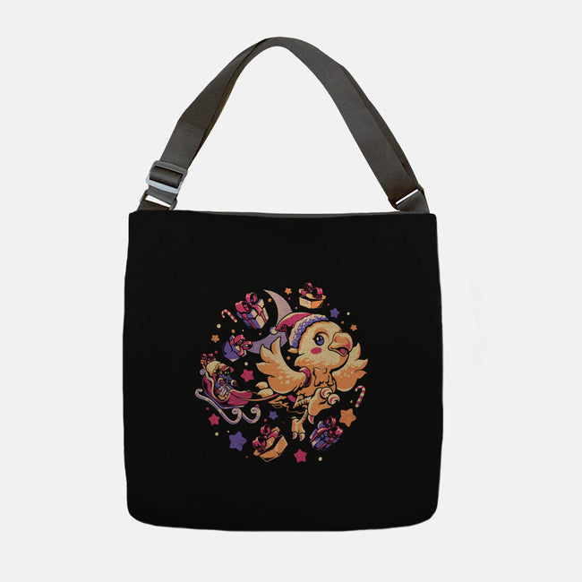 Christmas Express-None-Adjustable Tote-Bag-eduely