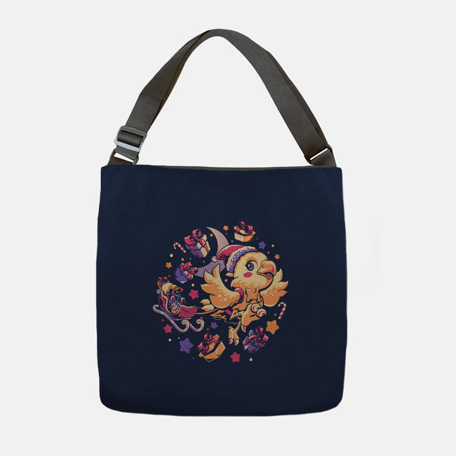 Christmas Express-None-Adjustable Tote-Bag-eduely