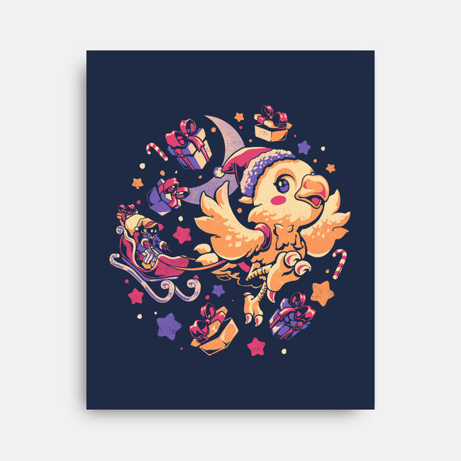 Christmas Express-None-Stretched-Canvas-eduely