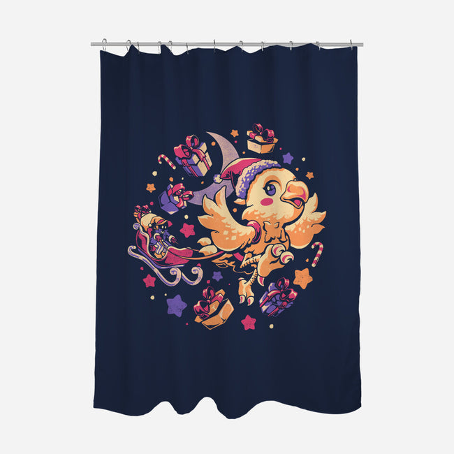 Christmas Express-None-Polyester-Shower Curtain-eduely