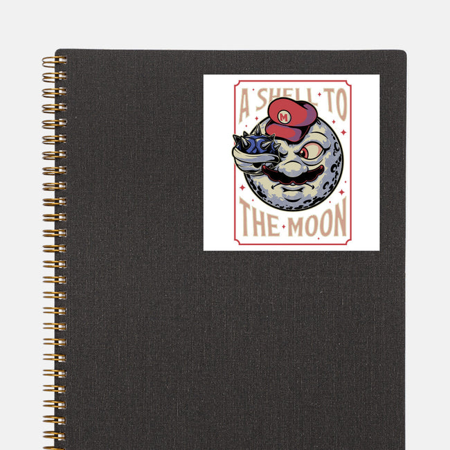 Moon Shell Movie Game-None-Glossy-Sticker-Studio Mootant