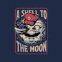 Moon Shell Movie Game-Womens-V-Neck-Tee-Studio Mootant