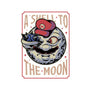 Moon Shell Movie Game-Womens-V-Neck-Tee-Studio Mootant