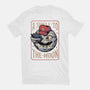Moon Shell Movie Game-Womens-Fitted-Tee-Studio Mootant