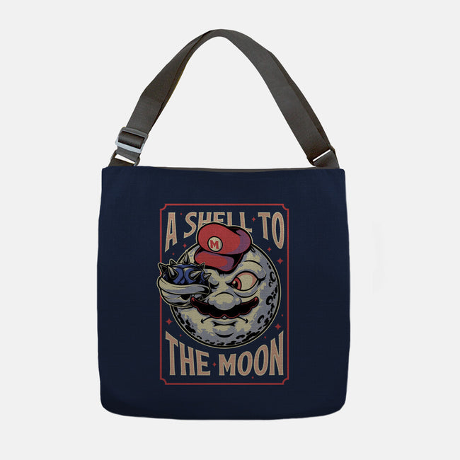 Moon Shell Movie Game-None-Adjustable Tote-Bag-Studio Mootant