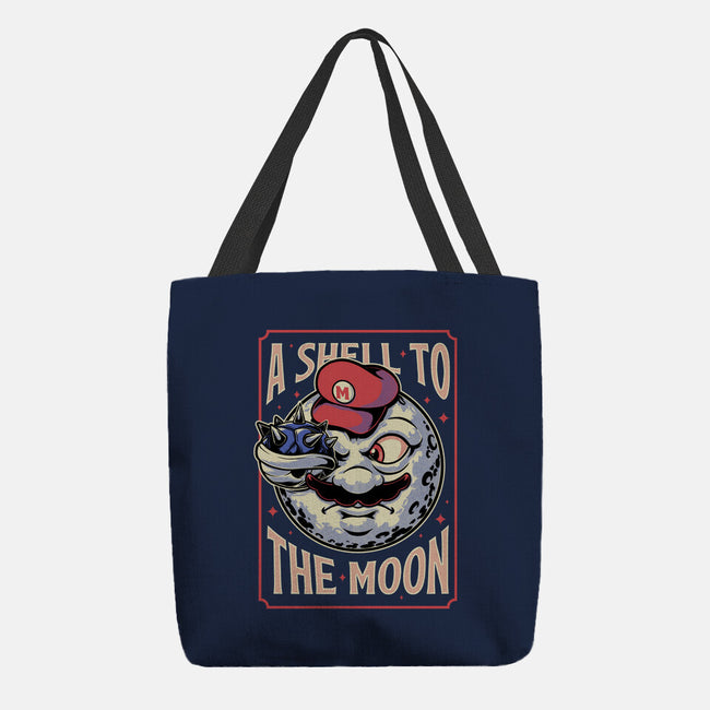 Moon Shell Movie Game-None-Basic Tote-Bag-Studio Mootant