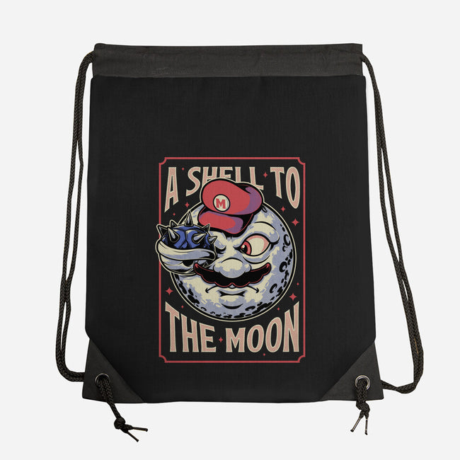 Moon Shell Movie Game-None-Drawstring-Bag-Studio Mootant