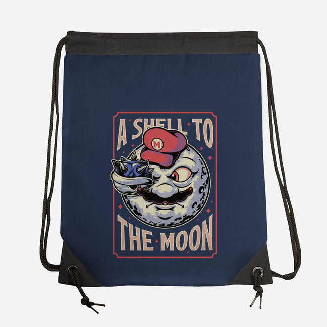 Moon Shell Movie Game-None-Drawstring-Bag-Studio Mootant