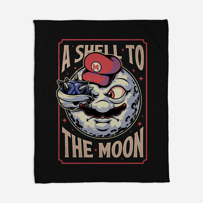 Moon Shell Movie Game-None-Fleece-Blanket-Studio Mootant