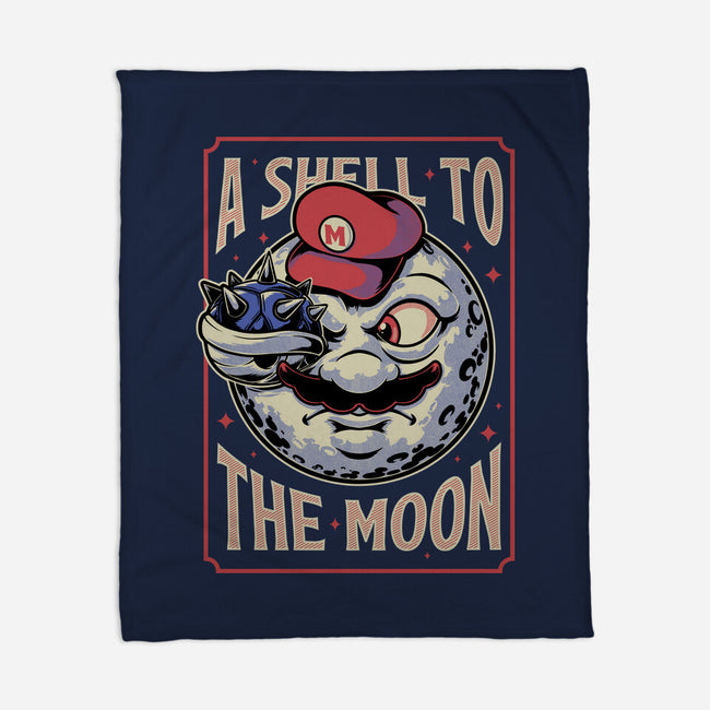 Moon Shell Movie Game-None-Fleece-Blanket-Studio Mootant