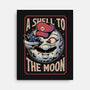 Moon Shell Movie Game-None-Stretched-Canvas-Studio Mootant