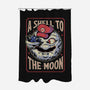 Moon Shell Movie Game-None-Polyester-Shower Curtain-Studio Mootant